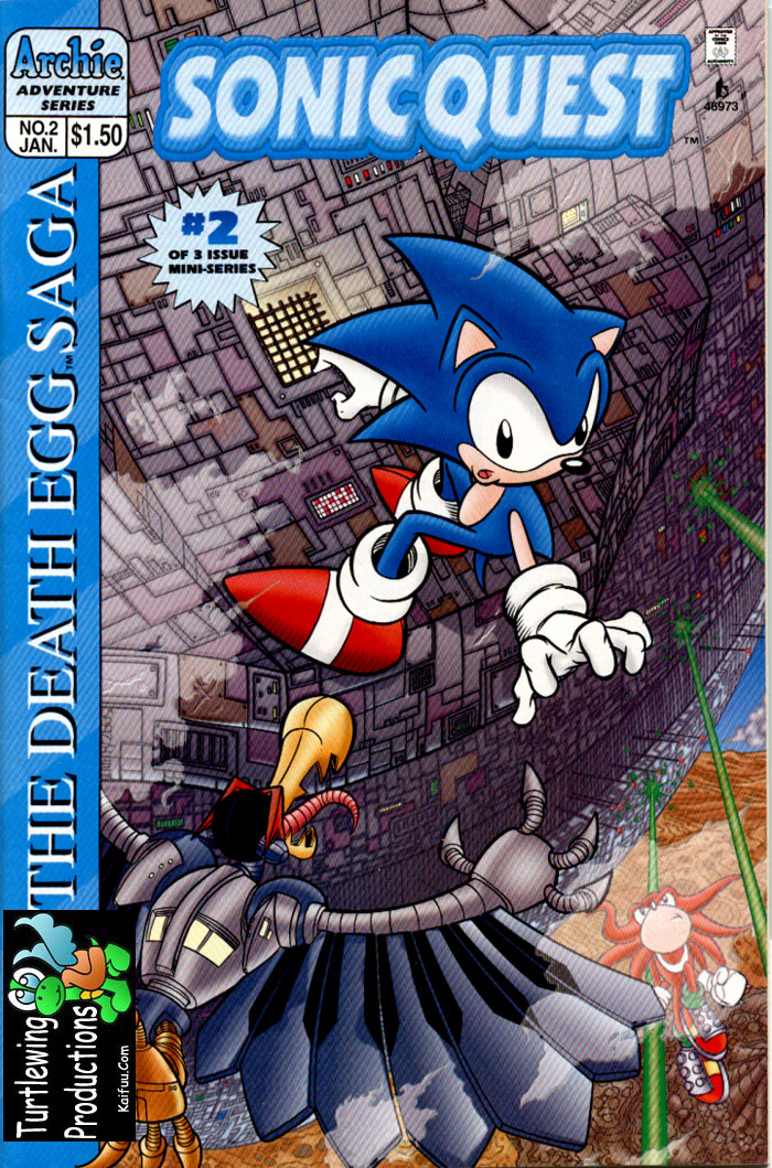 Sonic - Archie Adventure Series January 1997 Cover Page